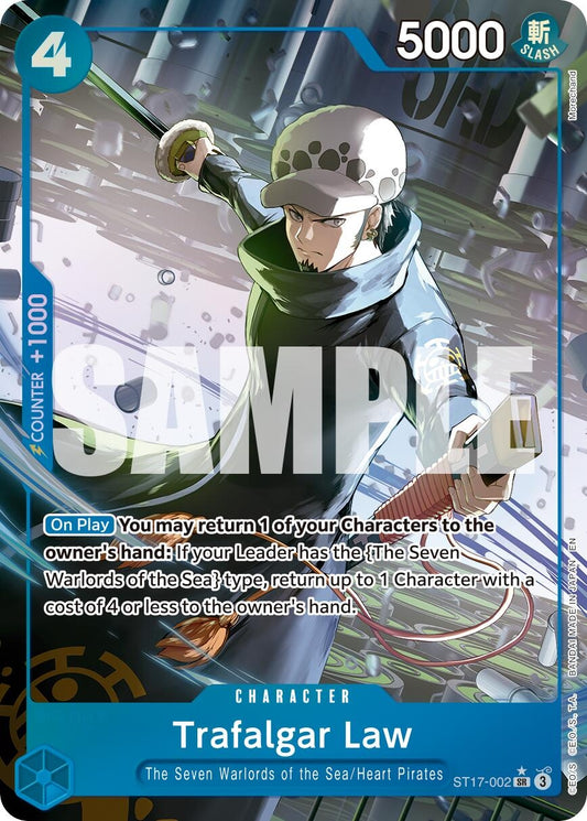 Image for Trafalgar Law - ST17-002 (Alternate Art) [ST17-002] - One Piece Card Game