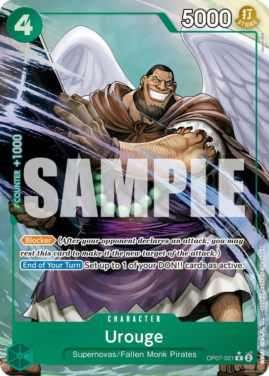 Image for Urouge (Alternate Art) [OP07-021] - One Piece Card Game