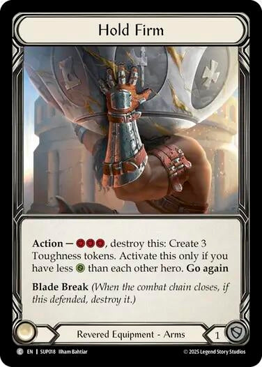 Image for Hold Firm [SUP018] - Flesh and Blood TCG