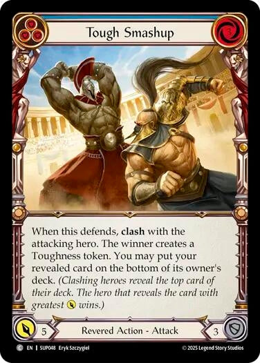 Image for Tough Smashup (Blue) [SUP048] - Flesh and Blood TCG