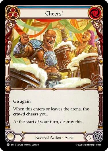 Image for Cheers! [SUP055] - Flesh and Blood TCG