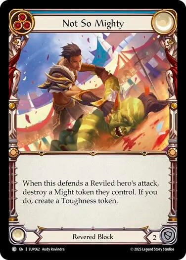 Image for Not So Mighty [SUP062] - Flesh and Blood TCG