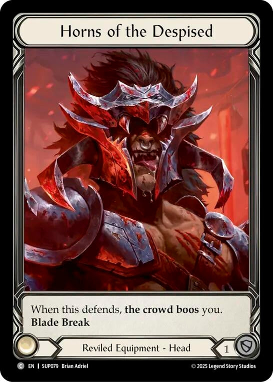 Image for Horns of the Despised (Extended Art) [SUP079] - Flesh and Blood TCG