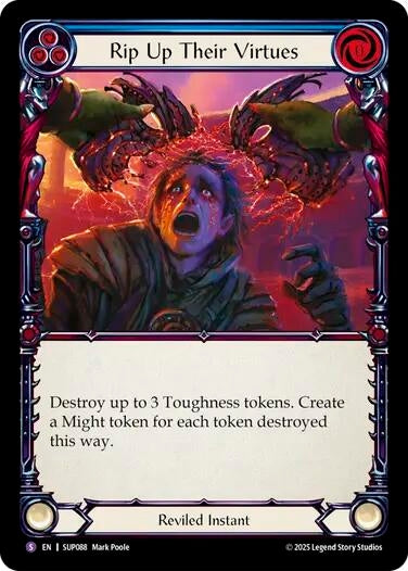 Image for Rip Up Their Virtues [SUP088] - Flesh and Blood TCG