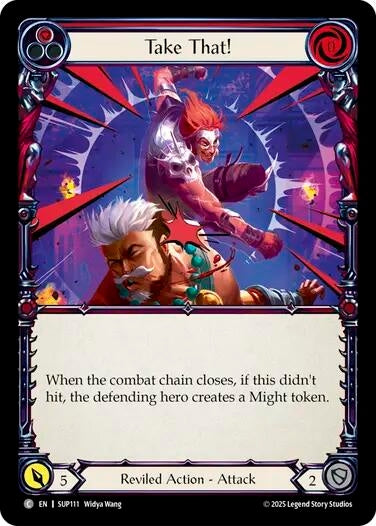 Image for Take That! (Red) [SUP111] - Flesh and Blood TCG
