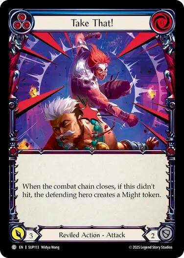 Image for Take That! (Blue) [SUP113] - Flesh and Blood TCG