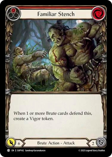 Image for Familiar Stench [SUP142] - Flesh and Blood TCG