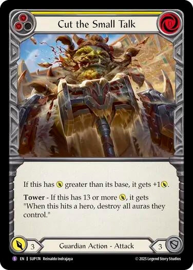 Image for Cut the Small Talk [SUP174] - Flesh and Blood TCG