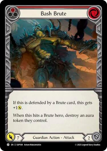 Image for Bash Brute [SUP184] - Flesh and Blood TCG
