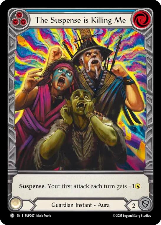 Image for The Suspense is Killing Me (Extended Art) [SUP207] - Flesh and Blood TCG
