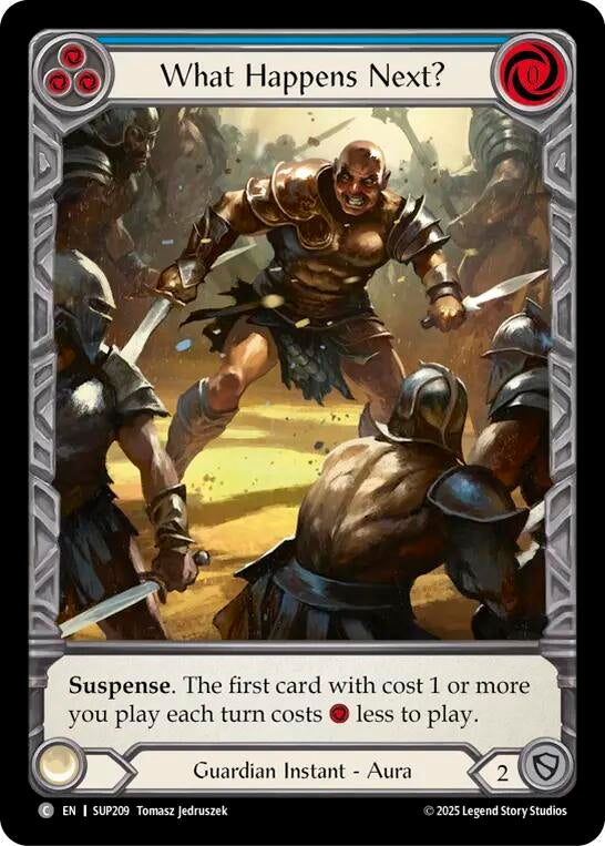 Image for What Happens Next? (Extended Art) [SUP209] - Flesh and Blood TCG