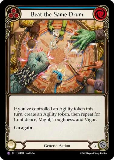 Image for Beat the Same Drum [SUP219] - Flesh and Blood TCG