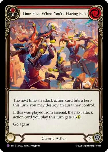 Image for Time Flies When You're Having Fun [SUP220] - Flesh and Blood TCG