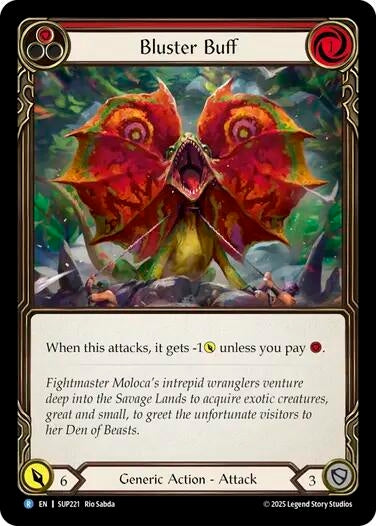 Image for Bluster Buff [SUP221] - Flesh and Blood TCG