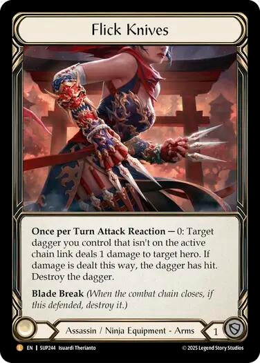Image for Flick Knives [SUP244] - Flesh and Blood TCG