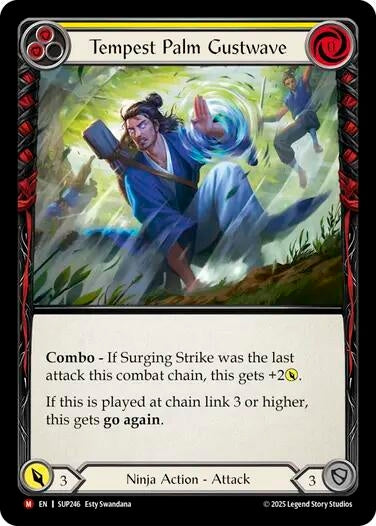 Image for Tempest Palm Gustwave [SUP246] - Flesh and Blood TCG