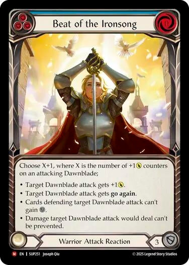 Image for Beat of the Ironsong [SUP251] - Flesh and Blood TCG