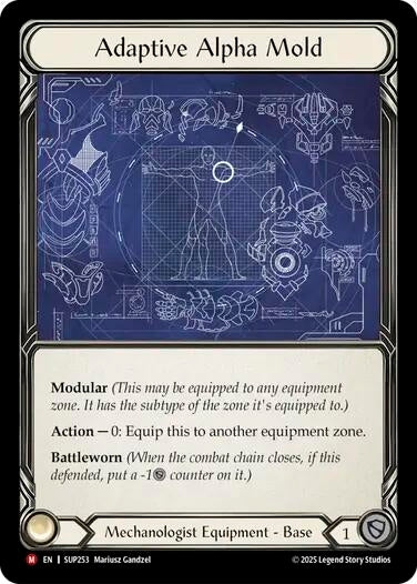 Image for Adaptive Alpha Mold [SUP253] - Flesh and Blood TCG