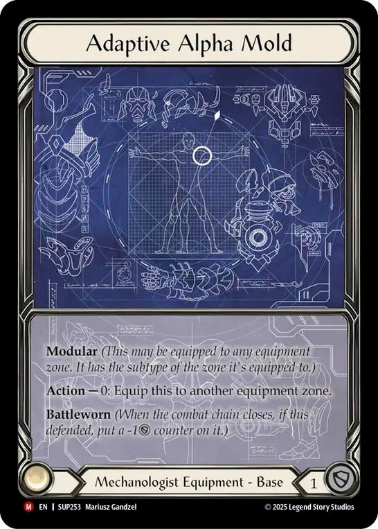 Image for Adaptive Alpha Mold (Extended Art) [SUP253] - Flesh and Blood TCG