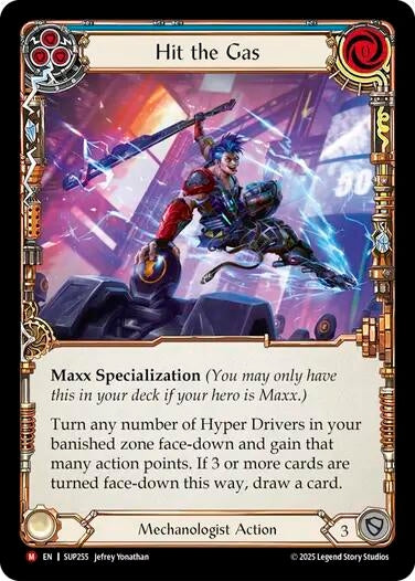 Image for Hit the Gas [SUP255] - Flesh and Blood TCG