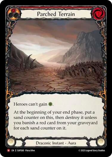 Image for Parched Terrain [SUP260] - Flesh and Blood TCG