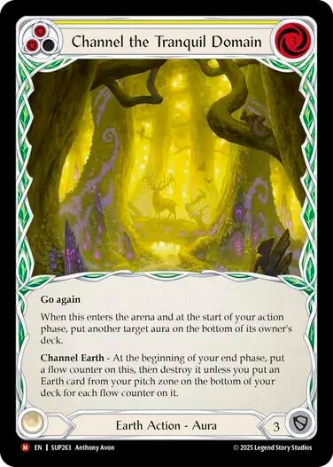 Image for Channel the Tranquil Domain [SUP263] - Flesh and Blood TCG