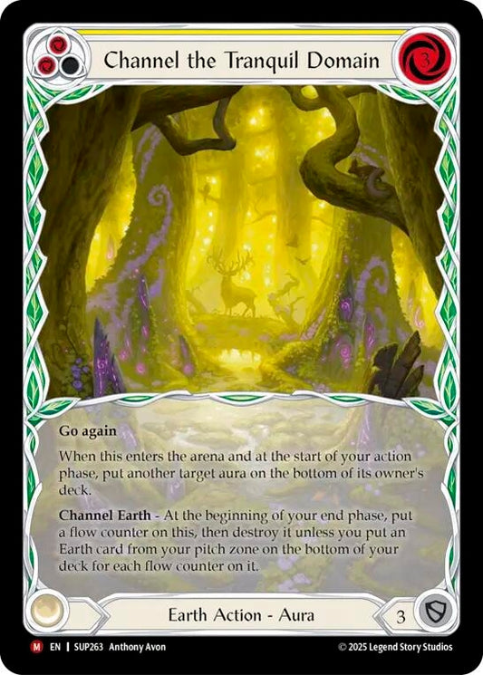 Image for Channel the Tranquil Domain (Extended Art) [SUP263] - Flesh and Blood TCG