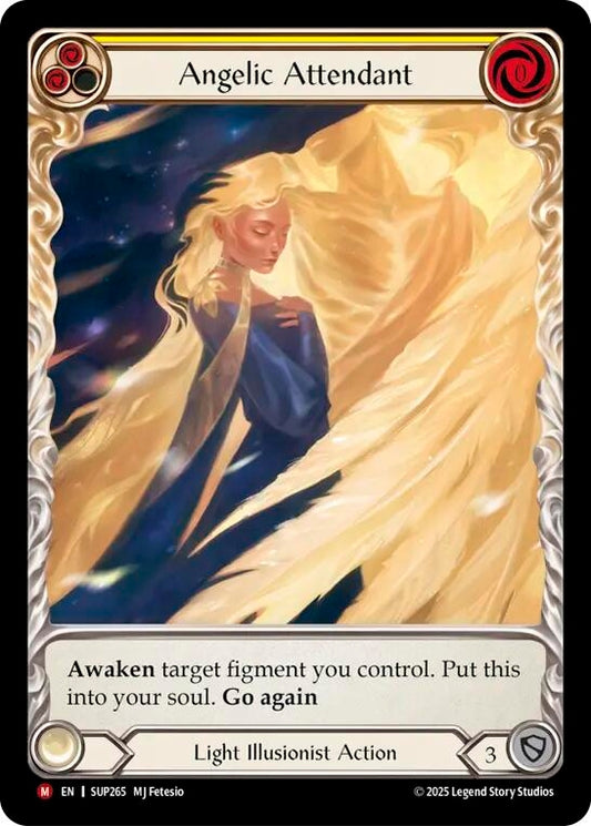 Image for Angelic Attendant (Extended Art) [SUP265] - Flesh and Blood TCG