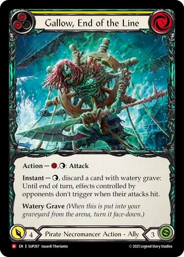 Image for Gallow, End of the Line [SUP267] - Flesh and Blood TCG