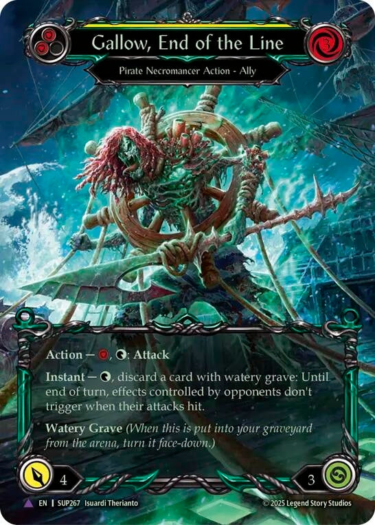 Image for Gallow, End of the Line (Marvel) [SUP267] - Flesh and Blood TCG