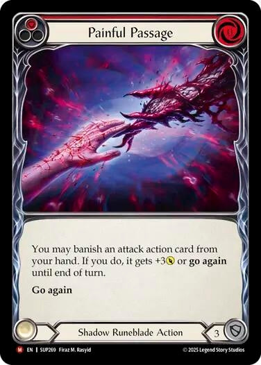Image for Painful Passage [SUP269] - Flesh and Blood TCG