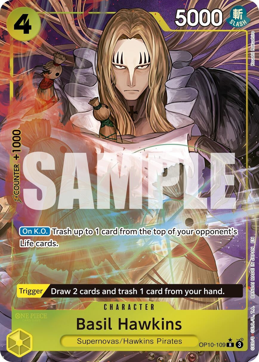 Image for Basil Hawkins - OP10-109 (Alternate Art) [OP10-109] - One Piece Card Game
