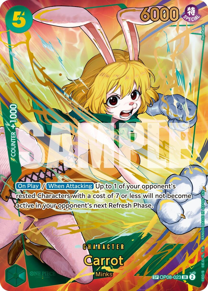Image for Carrot (SP) [OP08-023] - One Piece Card Game