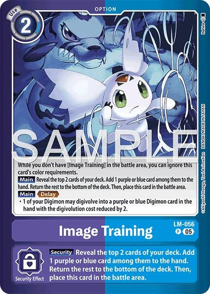 Image for Image Training [LM-056 P] - Digimon Card Game