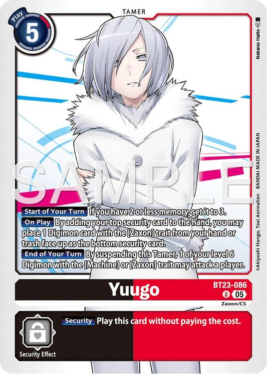 Image for Yuugo [BT23-086 U] - Digimon Card Game