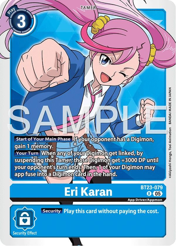 Image for Eri Karan [BT23-079 R] - Digimon Card Game