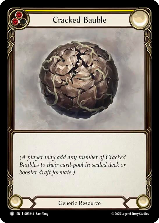 Image for Cracked Bauble [SUP243] - Flesh and Blood TCG