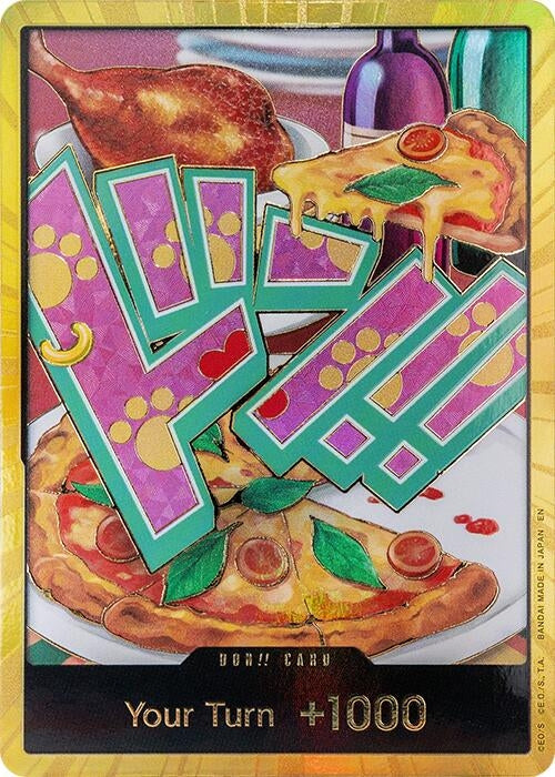 Image for DON!! Card (Bonney) (Gold) - One Piece Card Game