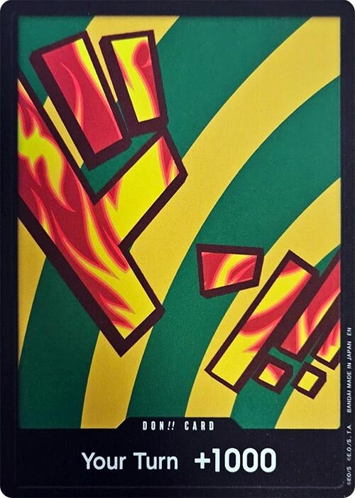 Image for DON!! Card (Hannyabal) - One Piece Card Game