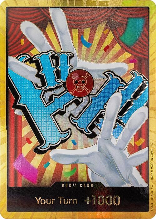 Image for DON!! Card (Buggy) (Gold) - One Piece Card Game