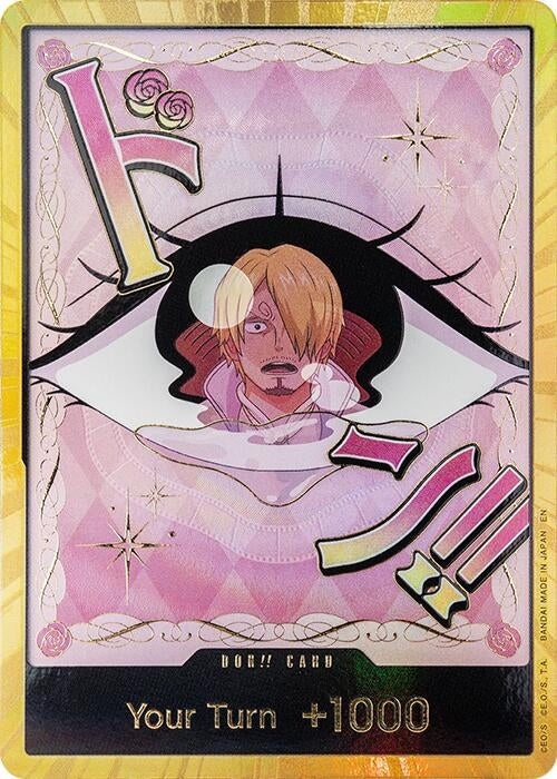 Image for DON!! Card (Pudding) (Gold) - One Piece Card Game