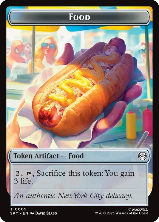 Image for Food // Robot Double-Sided Token [5 // 6] - Magic: The Gathering