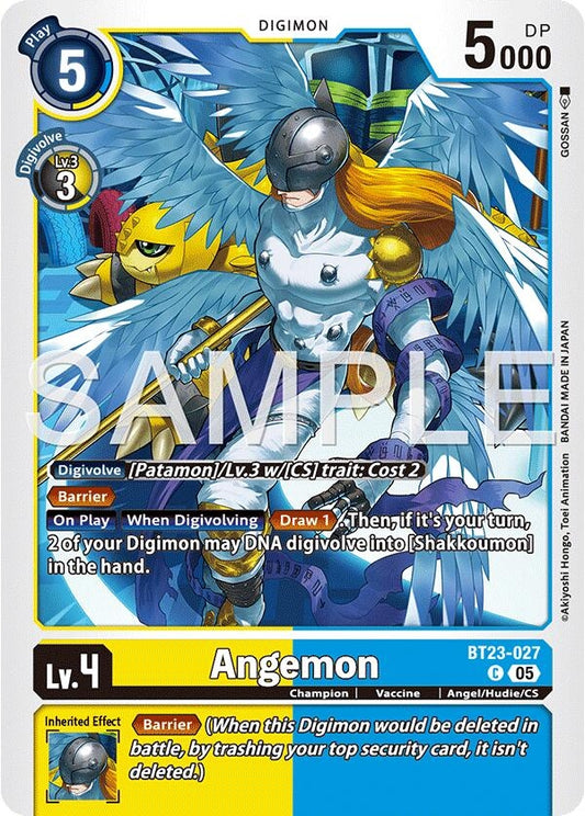 Image for Angemon [BT23-027 C] - Digimon Card Game