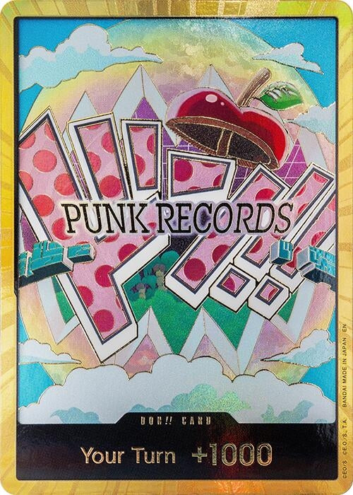 Image for DON!! Card (Vegapunk) (Gold) - One Piece Card Game