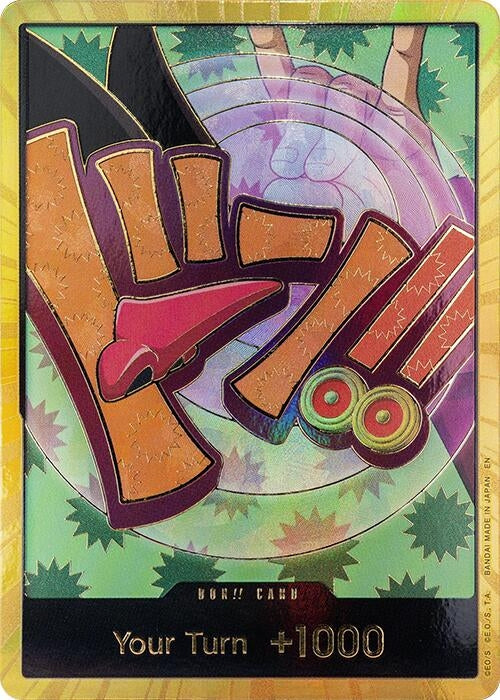 Image for DON!! Card (Foxy) (Gold) - One Piece Card Game