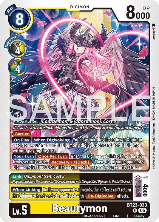 Image for Beautymon [BT23-033 R] - Digimon Card Game
