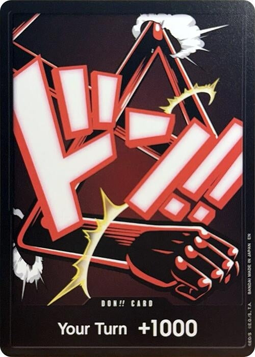 Image for DON!! Card (Gear 4 Luffy) - One Piece Card Game