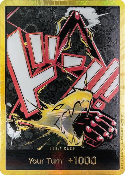 Image for DON!! Card (Gear 4 Luffy) (Gold) - One Piece Card Game