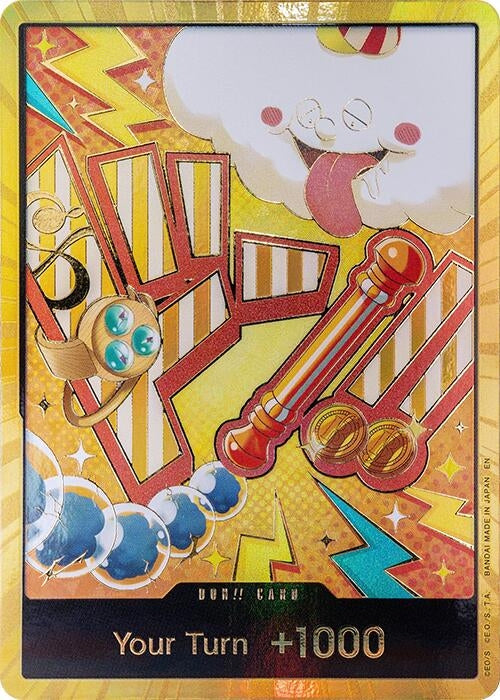 Image for DON!! Card (Nami) (Gold) - One Piece Card Game