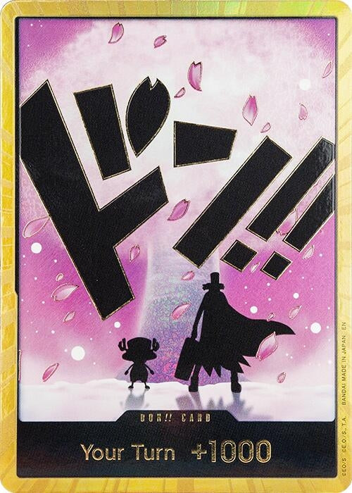 Image for DON!! Card (Chopper) (Gold) - One Piece Card Game